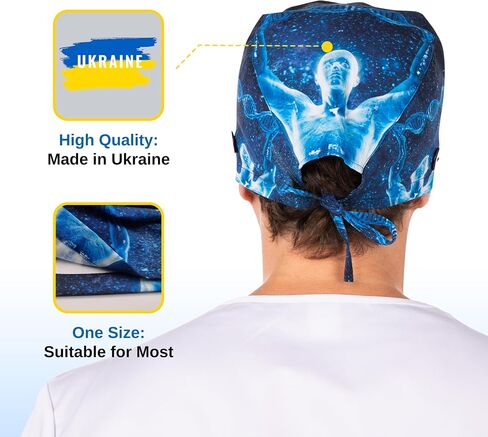 X-Ray Black Working Cap - Comfortable and Breathable for Men and Women Long Aesthetic Head Cover in Saudi Arabia