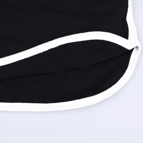 Women Athletic Yoga Fitness Terry Cotton Shorts Gym Running Bodybuilding Medium Thickness Shorts in Kuwait