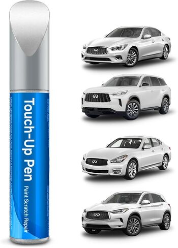QAB White Pearl Tricoat Touch Up Paint Compatible with Infiniti Exact Match Touch Up Paint Car Scratch Repair in Saudi Arabia