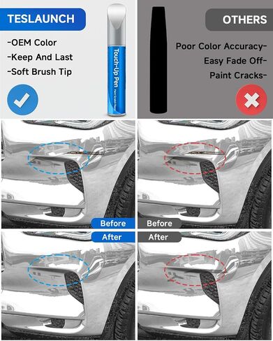 QAB White Pearl Tricoat Touch Up Paint Compatible with Infiniti Exact Match Touch Up Paint Car Scratch Repair in Saudi Arabia