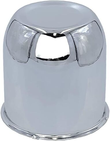 4-Pack Chrome 2.95 Push-Through Center Caps for Auto, Truck & Trailer Wheels - Durable Rims Hub Cover in Saudi Arabia