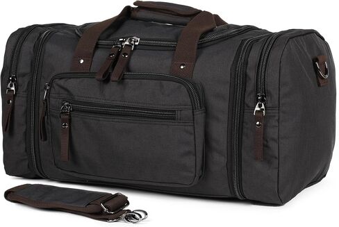 Stylish Duffle Bag for Travel – Expandable to 40L Lightweight and Waterproof Weekender Bag with Multiple Pockets and Adjustable Shoulder Strap for Men & Women – A Premium Carry On Duffle Bag in Saudi Arabia