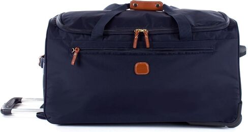 Bric's X-Bag Rolling Duffel Bag - 28 Inch Travel Bag for Men and Women - Luxury Weekender Luggage - Navy in Saudi Arabia