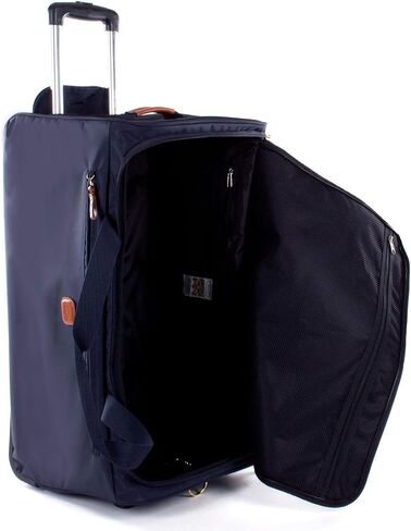 Bric's X-Bag Rolling Duffel Bag - 28 Inch Travel Bag for Men and Women - Luxury Weekender Luggage - Navy in Saudi Arabia