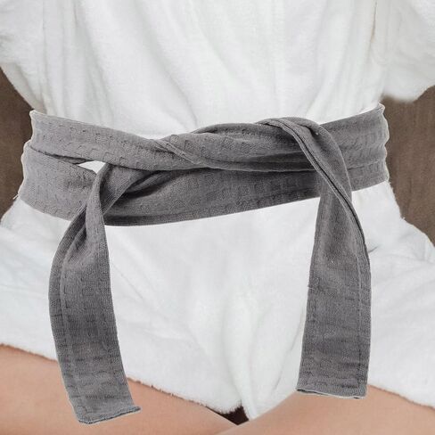 حزام رداء استبدال فندق حزام الحمام الناعم من الفانيلا الخصر الرمادي بيجاماس رداء الاستحمام للرجال النساء in Kuwait