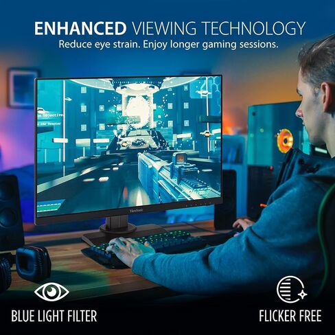 ViewSonic XG272-2K-OLED 27 Inch 1440p 240Hz OLED Ergonomic White Gaming Monitor with up to 0.01ms, FreeSync Premium, G-Sync Compatibility, RGB, and USB-C, HDMI v2.1, DP Inputs in Saudi Arabia