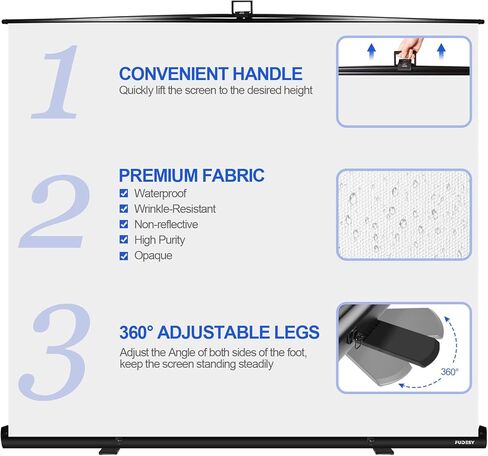 FUDESY 78.7 x 93in لوحة مفاتيح كروما للشاشة الخضراء كبيرة الحجم وقابلة للطي، خلفية خضراء مقاومة للتجاعيد قابلة للسحب للبث، Tiktok، إطار القفل التلقائي، حافظة صلبة من الألومنيوم in Kuwait