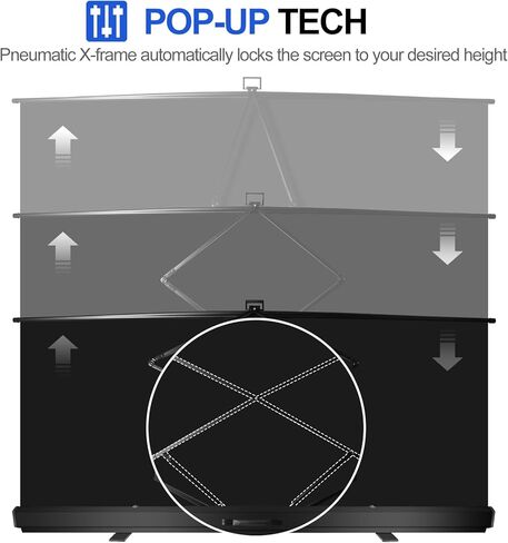 FUDESY 78.7 x 93in لوحة مفاتيح كروما للشاشة الخضراء كبيرة الحجم وقابلة للطي، خلفية خضراء مقاومة للتجاعيد قابلة للسحب للبث، Tiktok، إطار القفل التلقائي، حافظة صلبة من الألومنيوم in Kuwait