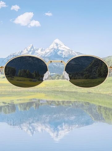 Fashion Trendy Sunglasses Womens for Small Face, Beach Vacation Essentials 58mm UV 400 Protection Lens Oliver (3173) in Saudi Arabia