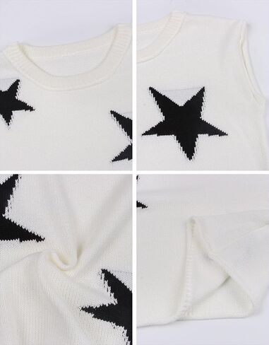 Alsol Lamesa Women’s Cap Sleeve Sweater Vest Knit Lightweight Pullover Sweaters Crewneck Tank Tops in Kuwait