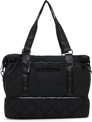 Steve Madden Barri Quilted Overnighter with Shoe Compartment in Saudi Arabia
