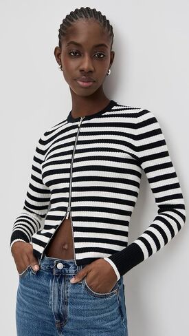 Madewell Women's London 2 Way Zip Cardigan in Saudi Arabia