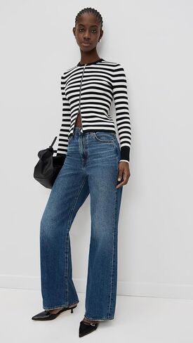Madewell Women's London 2 Way Zip Cardigan in Saudi Arabia