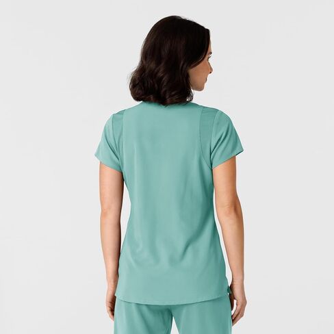 WINK Women's Flex-n-Reach Shoulder Panel V-Neck Scrub Top in Saudi Arabia