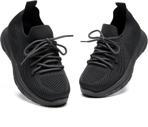 Bernal Girl/Boys Slip-On Sneakers Toddler/Little Kid/Big Kid Lightweight Fashion Breathable Tennis Walking Shoes Non Slip Runing Shoes in Kuwait