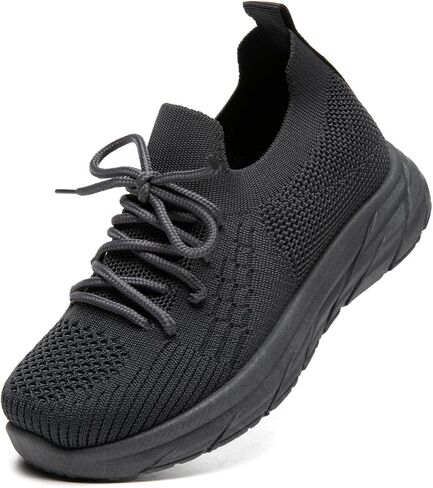 Bernal Girl/Boys Slip-On Sneakers Toddler/Little Kid/Big Kid Lightweight Fashion Breathable Tennis Walking Shoes Non Slip Runing Shoes in Kuwait