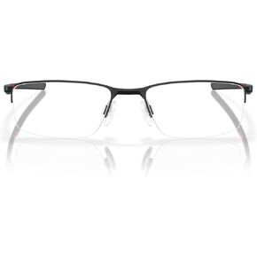 Oakley Men's OX3218 Socket 5.5 Rectangular Prescription Eyewear Frames, Satin Black/Demo Lens, 56 mm