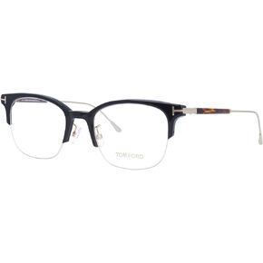 Tom Ford - FT5645-D Shiny Black Rectangular Men Eyeglasses - 52mm