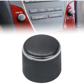 Car Radio Knob Replacement Fit for Lexus ES240 ES350 2006 2007 2008 2009, 90010-22050 90010-22070 Audio Volume Buttons Replacement, Button Replace