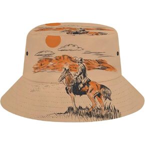 Colorful Fantasy Music Notes Bucket Hat for Men Women Packable Fisherman Hat Sun Cap Outdoor Travel Beach Caps