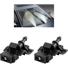 2PCS Front Windshield Washer Nozzle Replacement OEM 85381-12300,Windshield Sprayer Nozzle Compatible with Toyota Lexus Scion,Essential Washer Fluid Nozzles Car Accessories