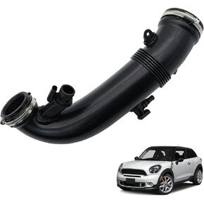 أنبوب أنبوب حذاء القناة الهوائية قناة AIR متوافق مع 2011-2016 BMW MINI COOPER COUNTERMAN PACEMAN R56 R57 R58 R59 R60 R61 N18 Engine 1.6L ، يستبدل# 13717627501 ، 13717607778 ، 13717602692