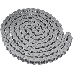 YOXUFA #35 Drive Chain 140 Links for 79cc 79.5cc 80cc 97cc 100cc 105cc 212cc 2.5hp Motovox MBX10 MBX11 Monster Moto Mega Moto MM-B80 MM-B105 Coleman CT100U Baja DB30 Predator Mini Trail Bike Go Kart
