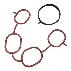 Engine Intake Manifold Gasket Set for Nissan Versa, March, Note, Micra, Tiida, Kicks, V-Drive 2009-2020 - Compatible with OEM 13259000, 14035-1KT0A, 140351HK0A & More