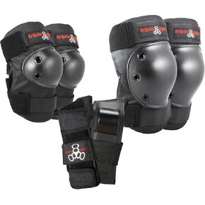 Triple Eight SAVER 3-PACK-XS، أسود