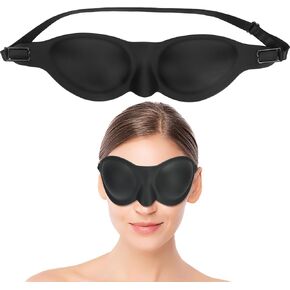 Zugzwang Moisture Chamber Glasses for Dry Eyes, Silicone Moisture Goggles for Sleeping, Soft Sleep Mask Sleep Glasses for Women Men (1)