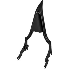 Sissy Bar لـ Harley Touring 24 بوصة قابلة للفصل للركاب الخلفي مسند الظهر السريع سريع التوافق مع Harley Road Road Glide Glide Glide Glide 2009-2024 (Black)