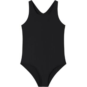 Girls One Piece Swimsuit Quick Dry Swimwear Swimming Beach Bathing Suit for 5-14 Years