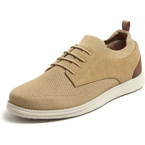 Dearfoams Men's Nash Slip on Oxford Lightweight, Breathable with Arch Support Dress Shoe