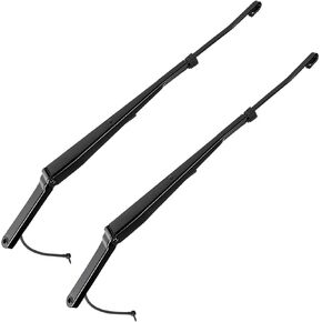 1 Pair Front Windshield Wiper Arm Pair Kit Compatible with Cadillac 2002-2006/Chevrolet Silverado 2002-2007/GMC Sierra 2002-2007, Replace# 42694, 42547, 15829647, 15829648, 15139553, 88958115.