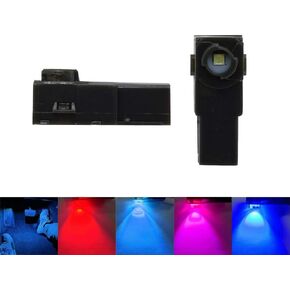 الضوء المحيط المركزي Concole Box Footwell Glove Box Light لتويوتا كورولا NX RX Subaru Sai Rav وما إلى ذلك (أبيض)