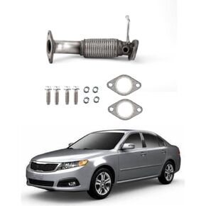 أنبوب كاتم الصوت في الأنبوب الأمامي متوافق مع 2006-2011 هوندا سيفيك 1.8L 53697 HC02