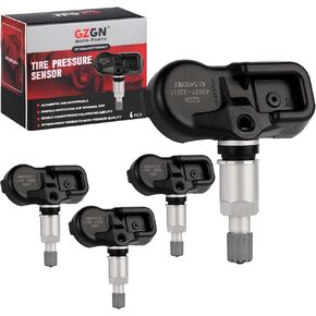 TPMS Sensor 4-Pack Compatible with Toyota Lexus Scion Pontiac, 315MHz Tire Pressure Monitoring Sensors Compatible with Camry Prius Corolla rav4 Scion Yaris Replaces 42607-33021 42607-33011