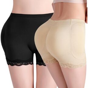 Aimery women 2pcs Hip Pads Butt Lifter For Bigger Padded Hip Enhancer Shaper Underwear Shapewear Booty Lifting Shape Panties in Kuwait
