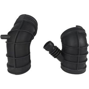 13541435627 13541705209 2PCS Air Intake Hose Tube Compatible For BMW E46 320i 325i 325xi 01-05, 325Ci 01-06, 323i, 323Ci & E36 Z3 1997-2000