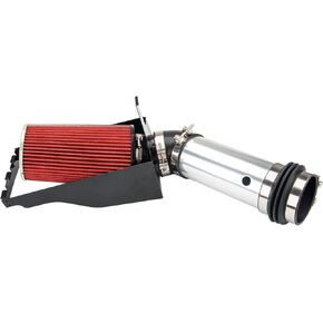 KAC AIR CHITAKE KIT ، مجموعة أنابيب الهواء البارد متوافقة مع 1999-2003 F250/F350 7.3L V8،2000-2003 رحلة 7.3L V8 (أحمر)