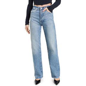 PAIGE Women's Sawyer Wide Leg 32" Jeans