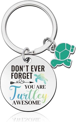 Sea Turtle Keychain Gifts - Sea Turtle Gifts for Women Turtle Lovers Inspirational Gifts Ocean Animals Key Chain in Kuwait