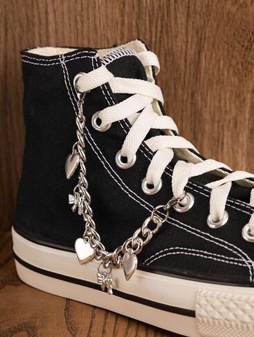 Haquil 2PCS Punk Goth Metal Shoes ، سحر أحذية ، سلاسل ثلاثية الحذاء ، حذاء حذاء أحذية المجوهرات. in Saudi Arabia