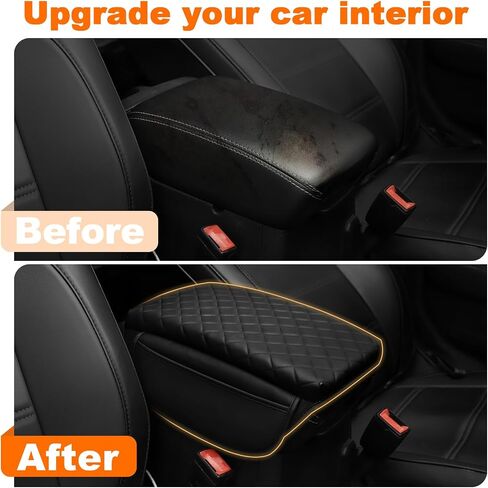 Center Console Cover for Jeep Wrangler JL 2018-2024 2025 and Gladiator JT 2020-2025 Accessories Armrest Cover Pad Console Lid Cushion Black with Pockets in Saudi Arabia