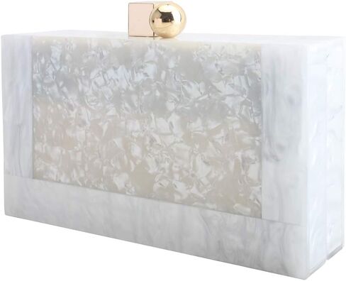 LETODE Acrylic Clutch Purses for Women Evening Clutch Bag Purse Handbag Wedding Party Cocktail in Kuwait