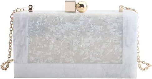 LETODE Acrylic Clutch Purses for Women Evening Clutch Bag Purse Handbag Wedding Party Cocktail in Kuwait