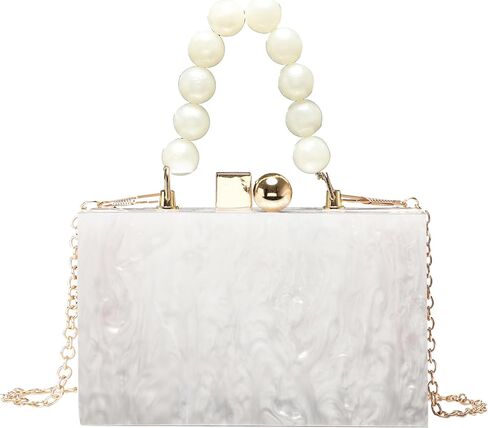 LETODE Acrylic Clutch Purses for Women Evening Clutch Bag Purse Handbag Wedding Party Cocktail in Kuwait