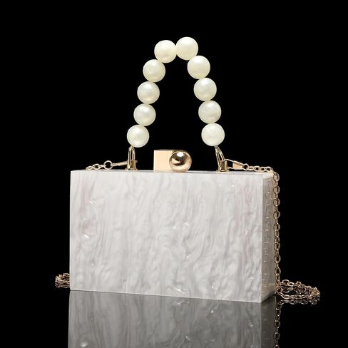 LETODE Acrylic Clutch Purses for Women Evening Clutch Bag Purse Handbag Wedding Party Cocktail in Kuwait