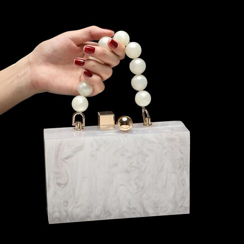 LETODE Acrylic Clutch Purses for Women Evening Clutch Bag Purse Handbag Wedding Party Cocktail in Kuwait