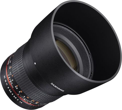 Samyang SY85M-MFT 85 مم F1.4 عريضة للغاية بعدسة ثابتة مزودة بأربعة أثلاث دقيقة لكاميرات Olympus/Panasonic Micro 4/3 in Saudi Arabia